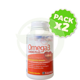 Pack 2x Zentrum Cardio Plus Omega 3 60 Perlas Ynsadiet