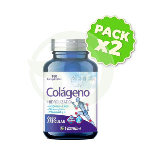 Pack 2x Colágeno Hidrolizado Pc Envase De 180 Comprimidos Ynsadiet