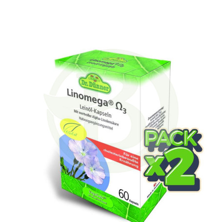Pack 2x Linomega 60 Cápsulas Dr. Dunner