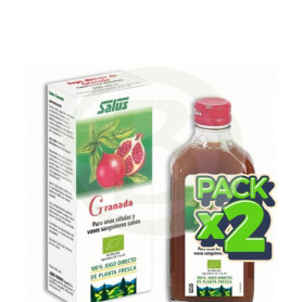 Pack 2x Jugo de Granada 200Ml. Salus