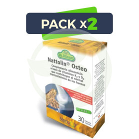 Pack 2x Nattolin Osteo 30 Cápsulas Dr. Dunner