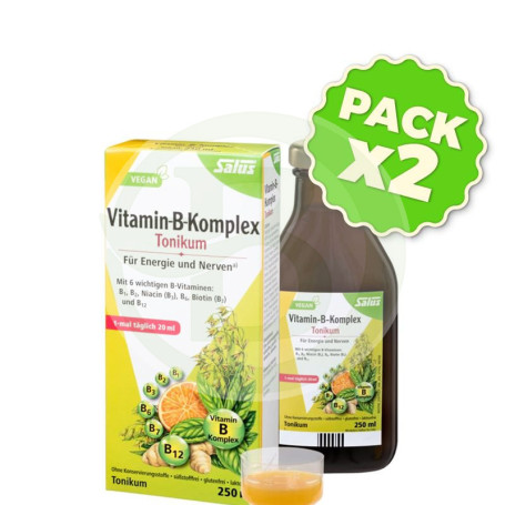 Pack 2x Vitamina B Komplex 250Ml. Salus