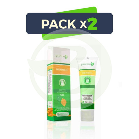 Pack 2x Hemosil Gel 100Ml. Silicium
