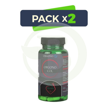 Pack 2x Orgono Col 90 Cápsulas Silicium