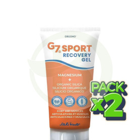 Pack 2x G7 Sport Recovery Gel 150Ml Silicium