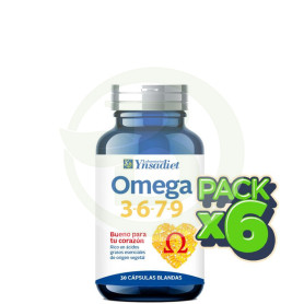 Pack 6x Omega 3-6-7-9 Envase De 30 Cápsulas. Ynsadiet