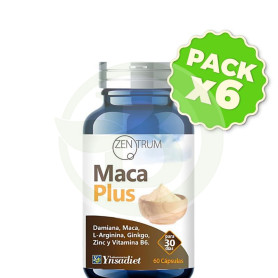 Pack 6x Maca Plus 60 Capsulas Ynsadiet