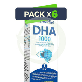 Pack 6x Dha 1000 30 Cápsulas Ynsadiet