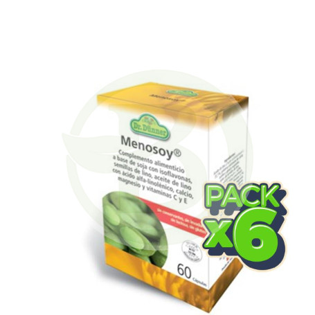 Pack 6x Menosoy 60 Cápsulas Dr. Dunner