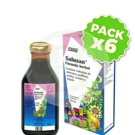 Pack 6x Salusan Jarabe 250Ml. Salus