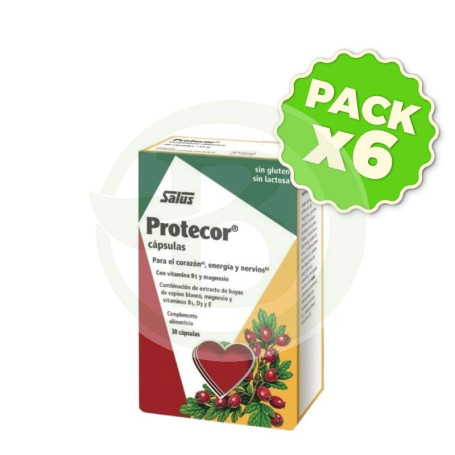 Pack 6x Protecor 30 Capsulas Salus