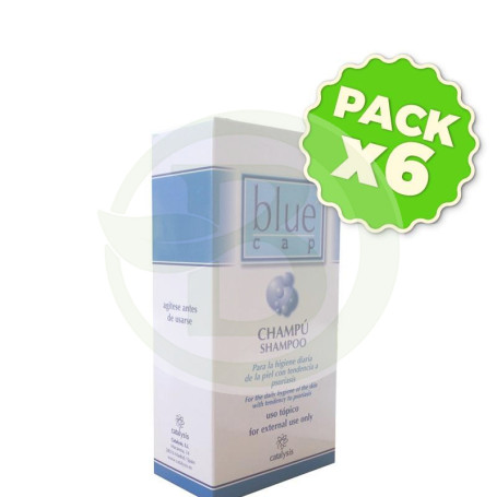Pack 6x Blue Cap Champú 150Ml. Catalysis