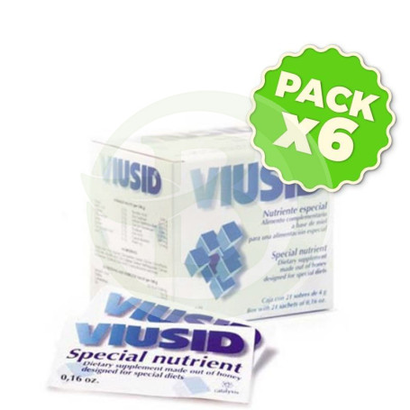 Pack 6x Viusid 21 Sobres Catalysis