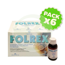 Pack 6x Folrex 15 Viales Catalysis