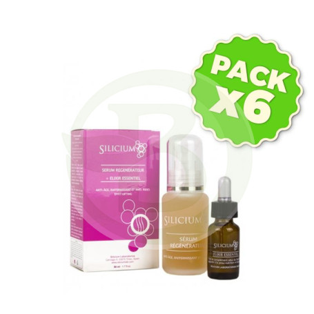 Pack 6x Serum 50Ml. y Elixir 15Ml. Silicium
