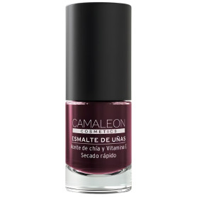Esmalte De Uñas Nº6 Borgoña 6Ml Camaleon