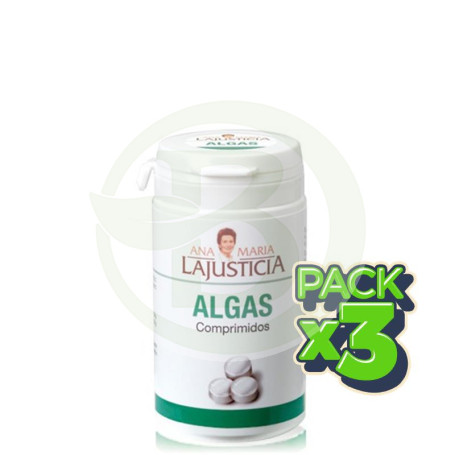 Pack 3x Algas 104 Comprimidos Ana Mª Lajusticia