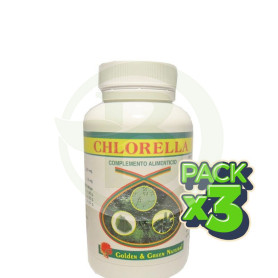 Pack 3x Chlorella Golden Green 90 Cápsulas
