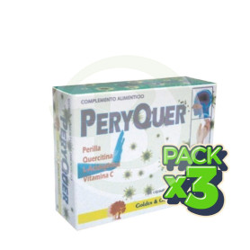 Pack 3x Peryquer 60 Cápsulas Golden Green