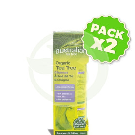 Pack 2x Champú con Árbol de Té Evicro