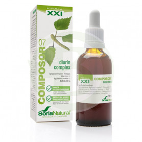 Composor 7 Diurin Complex Fórmula XXI 50Ml. Soria Natural