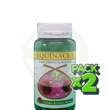 Pack 2x Equinácea 90 Cápsulas Golden Green