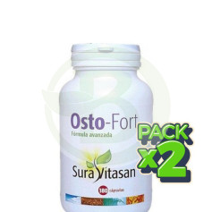 Pack 2x Osto-Fort 180 Cápsulas Suravitasan