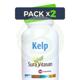 Pack 2x Kelp 100 Comprimidos Sura Vitasan
