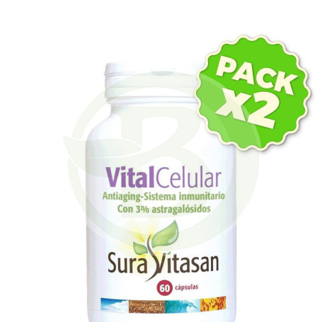 Pack 2x Vitalcelular 60 Cápsulas Sura Vitasan