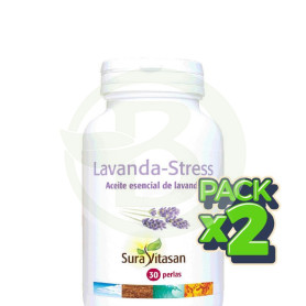 Pack 2x Lavanda Stress 30 Perlas Sura Vitasan