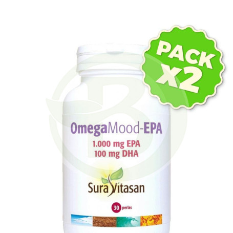 Pack 2x Omegamood-EPA 30 Perlas Sura Vitasan