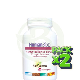 Pack 2x Human Biota 30 Cápsulas Sura Vitasan