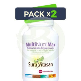Pack 2x Multi Nutri Max 60 Cápsulas Sura Vitasan