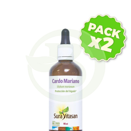 Pack 2x Cardo Mariano 95Ml. Sura Vitasan