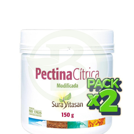 Pack 2x Pectina Citrica Modificada 150Gr. Sura Vitasan