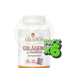 Pack 6x Colágeno con Magnesio 180 comprimidos Ana María Lajusticia