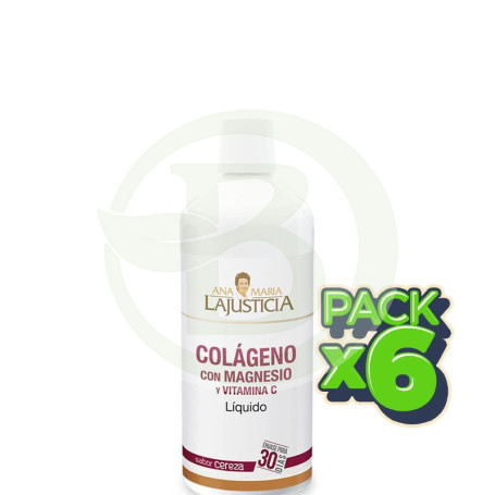 Pack 6x Colágeno Líquido 1Lt. Ana M. Lajusticia