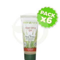 Pack 6x Gel Aloe Vera con Árbol de Té BIO Evicro