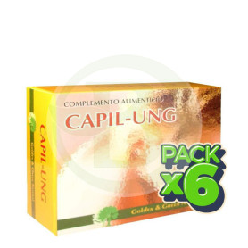 Pack 6x Capil UNG Golden Green 60 Cápsulas