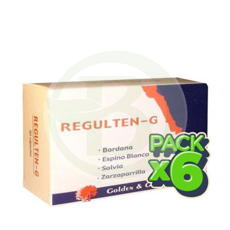 Pack 6x Regulten G Golden Green 60 Cápsulas