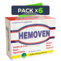 Pack 6x Hemoven 60 Cápsulas Golden Green