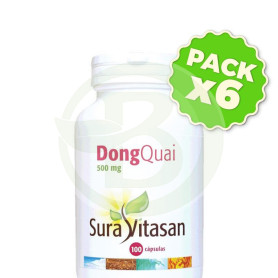 Pack 6x Dong Quai 100 Cápsulas Sura Vitasan
