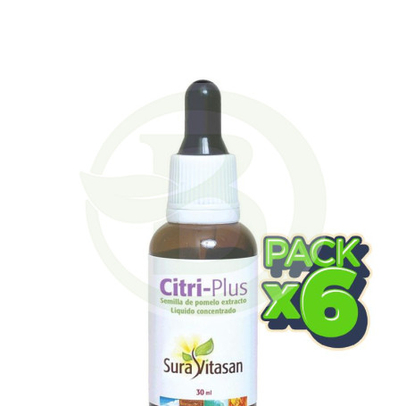 Pack 6x Citri-Plus Líquido 30Ml. Sura Vitasan