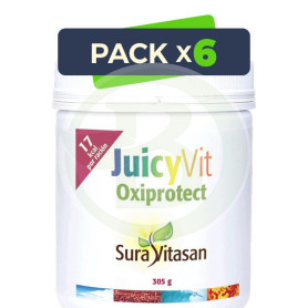 Pack 6x JuicyVit Oxiprotect 305Gr. Sura Vitasan