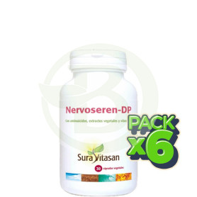 Pack 6x Nervoseren-DP 30 Cápsulas Sura Vitasan