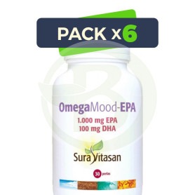Pack 6x Omegamood-EPA 30 Perlas Sura Vitasan