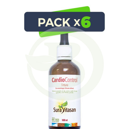 Pack 6x Cardio Control 100Ml. Sura Vitasan