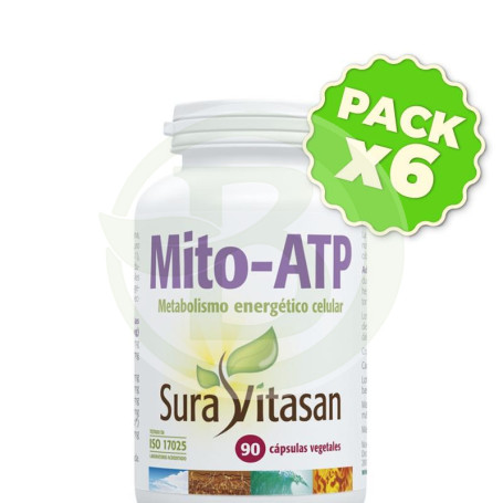 Pack 6x Mito-Atp 90 Cápsulas Sura Vitasan