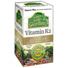 Vitamina K2 Garden 60 Comprimidos Natures Plus