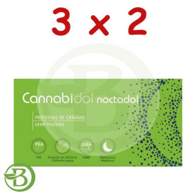 Pack 3x2 Cannabidol Noctadol 40 Cápsulas Tegor